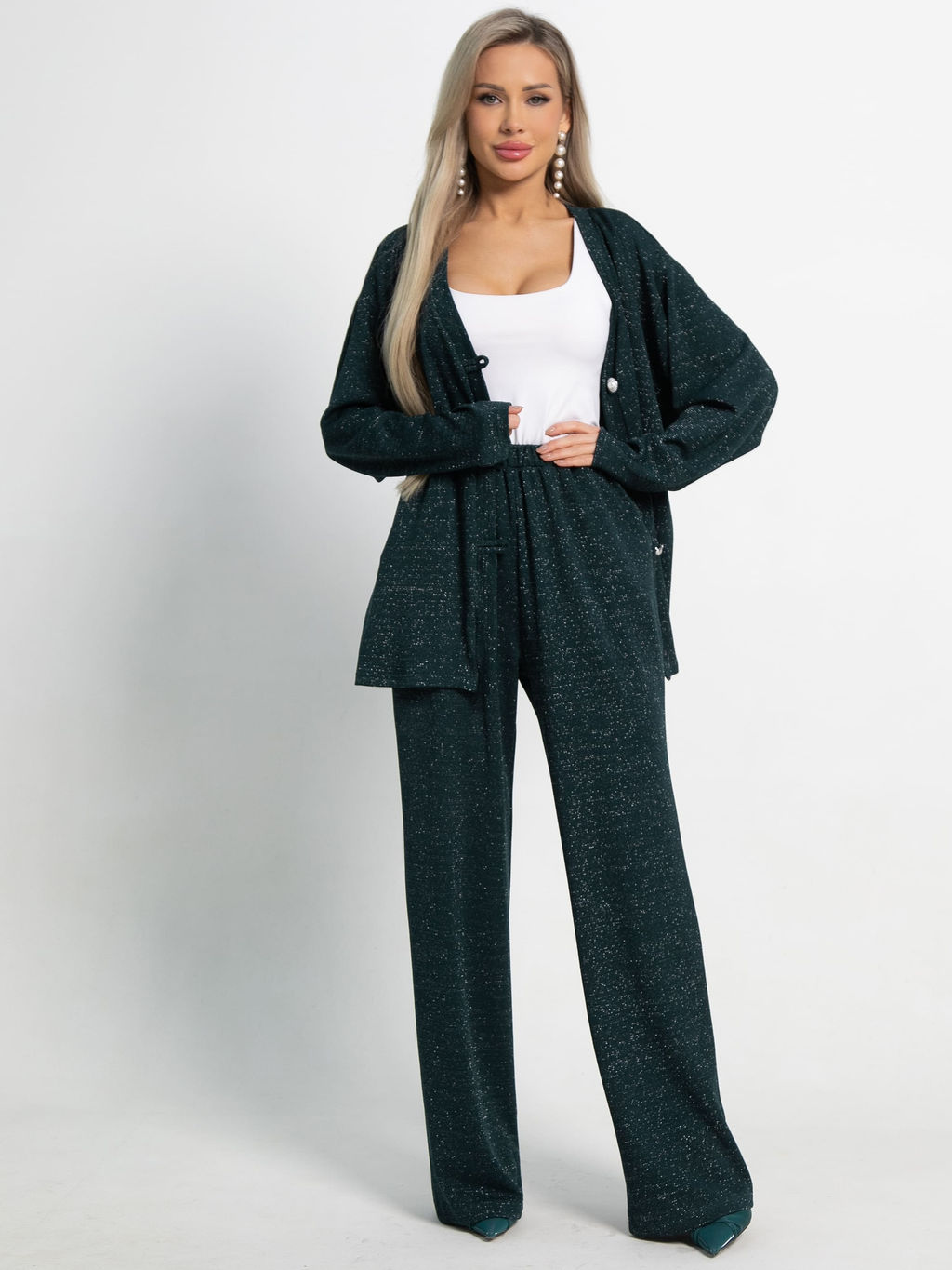 Брюки Вэлери (зеленый) Б15058-39М