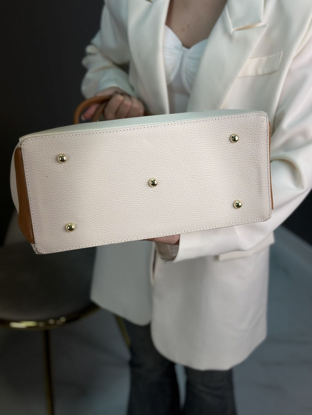 Сумка женская из телячьей кожи