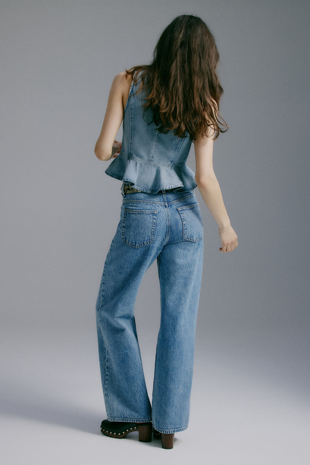 Wide High Jeans - H&m фото 14