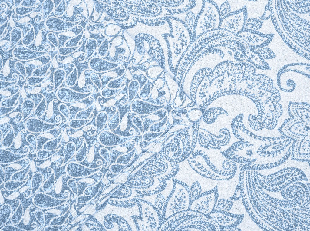 18С195-ШР/у./к. 80*145 Полотенце "Эсмеральда" цв. 270 рис. 271 светло-голубой