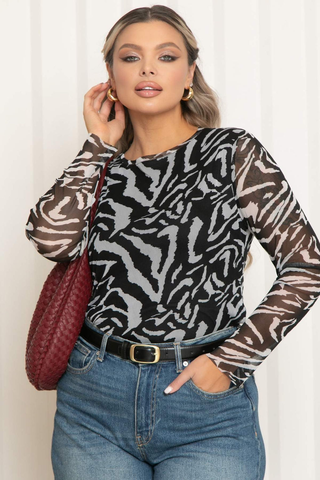 Лонгслив П-2235/6 - Леди агата фото 4