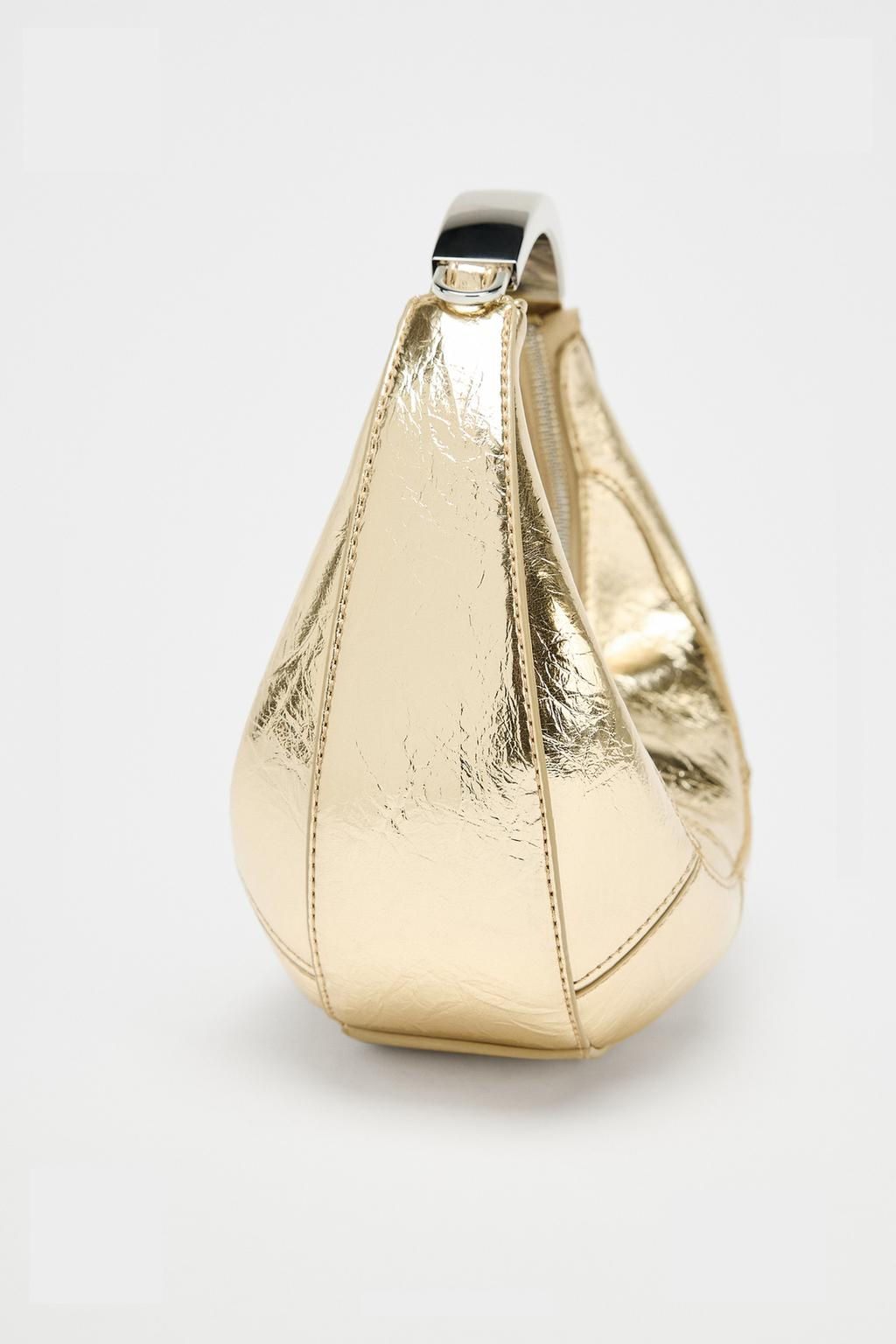 OVAL BAG WITH METAL STRAP - Zara фото 6