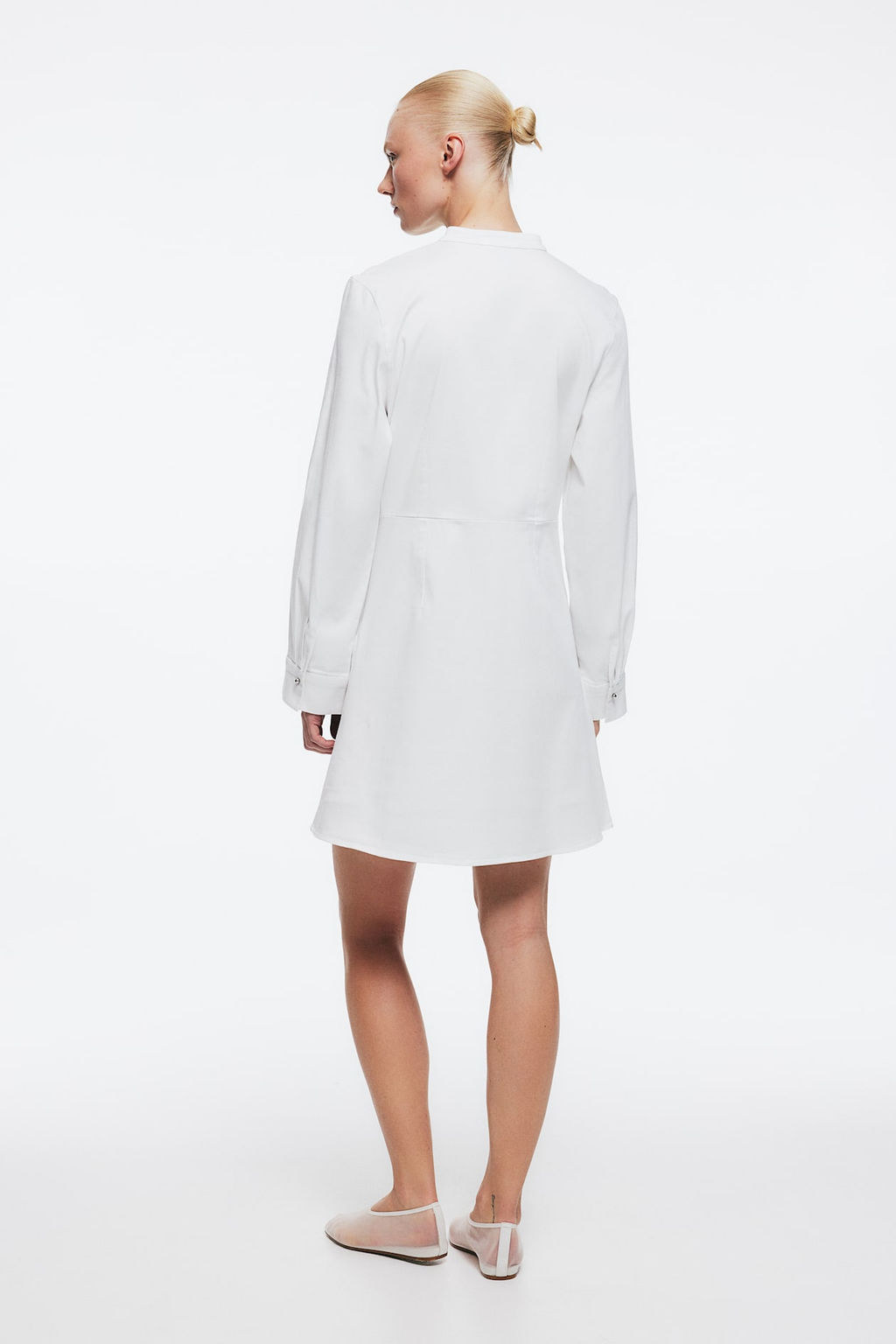 Vestido con bordado ingles - H&m фото 4