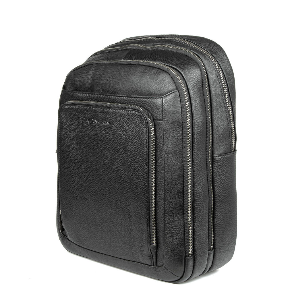 Мужской кожаный рюкзак - Barcelo biagi фото 3