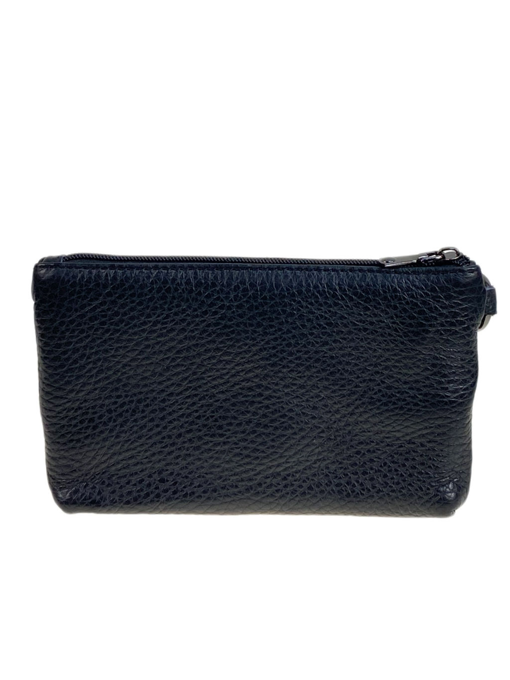 Женский кошелёк из натуральной кожи, цвет черный - Greta фото 2