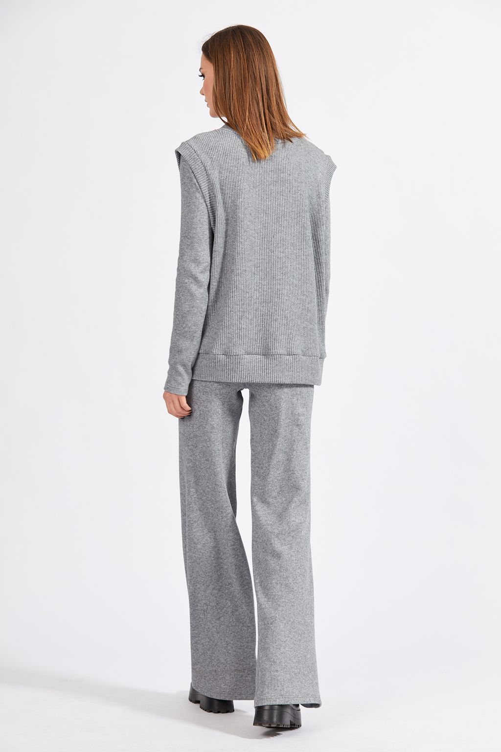 Жилет 2129 серый - Eola фото 3