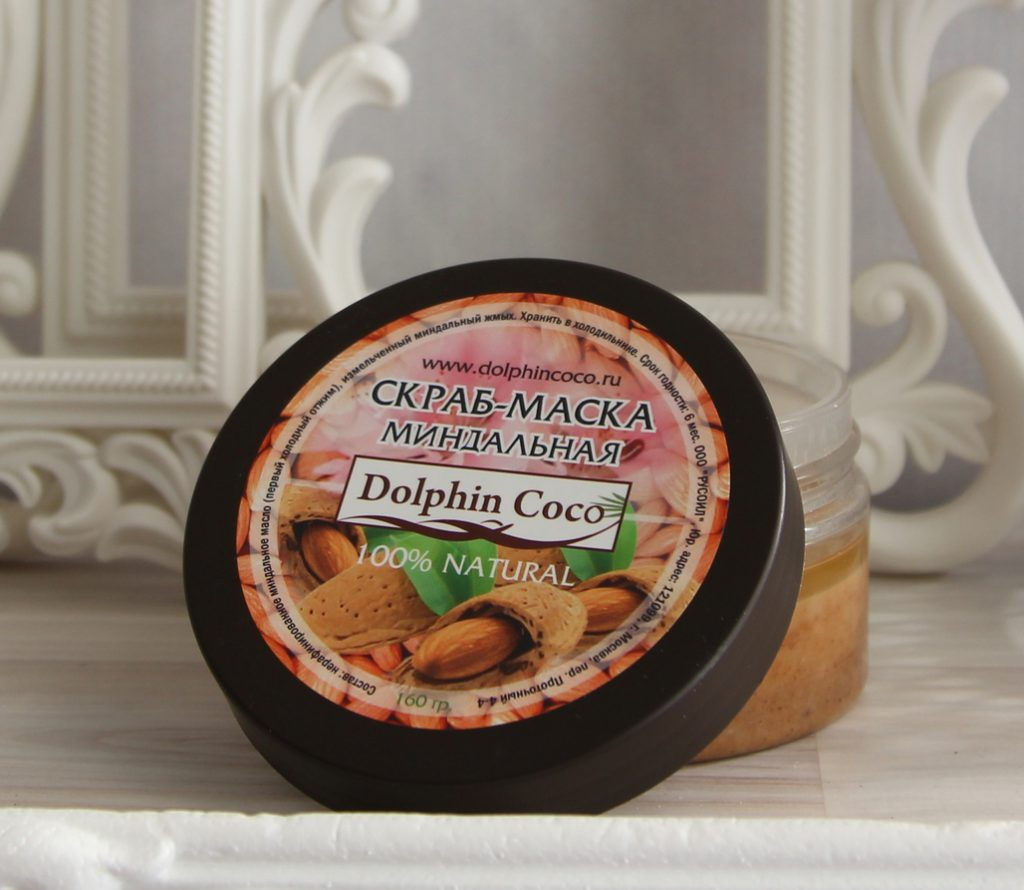 НОВИНКА! СКРАБ - МАСКА  МИНДАЛЬНАЯ (160 гр)