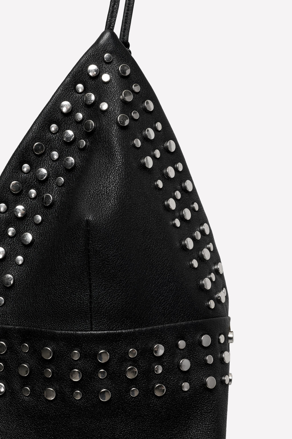 LEATHER STUDDED DRESS LUDOVIC DE SAINT SERNIN x ZARA фото 3