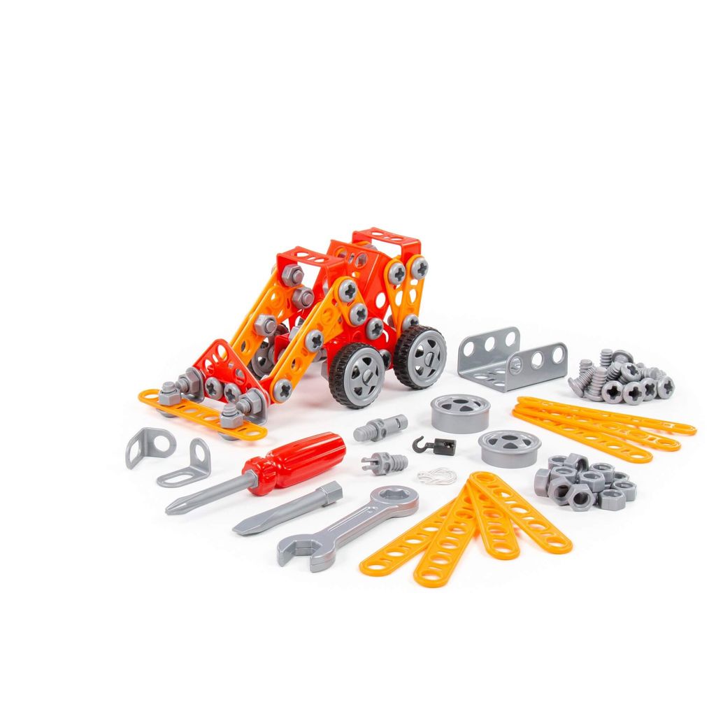 Конструктор Изобретатель (160 элементов) (в коробке) - Полесье фото 4