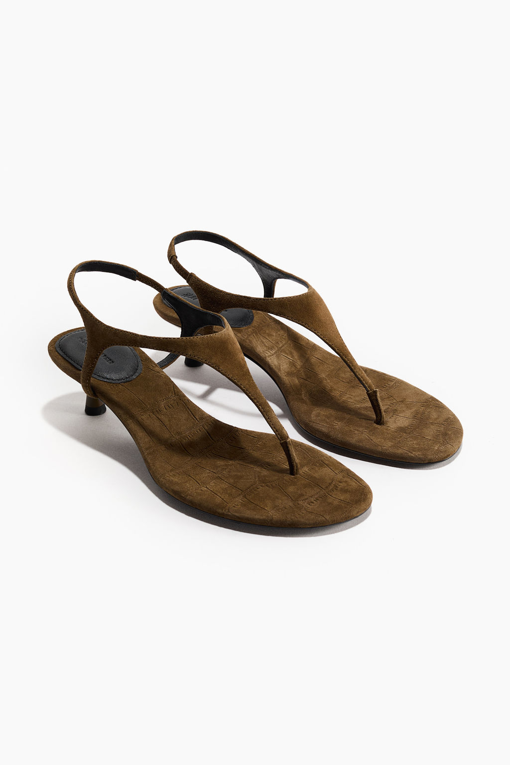 Sandalias de piel con tac?n - H&m фото 6