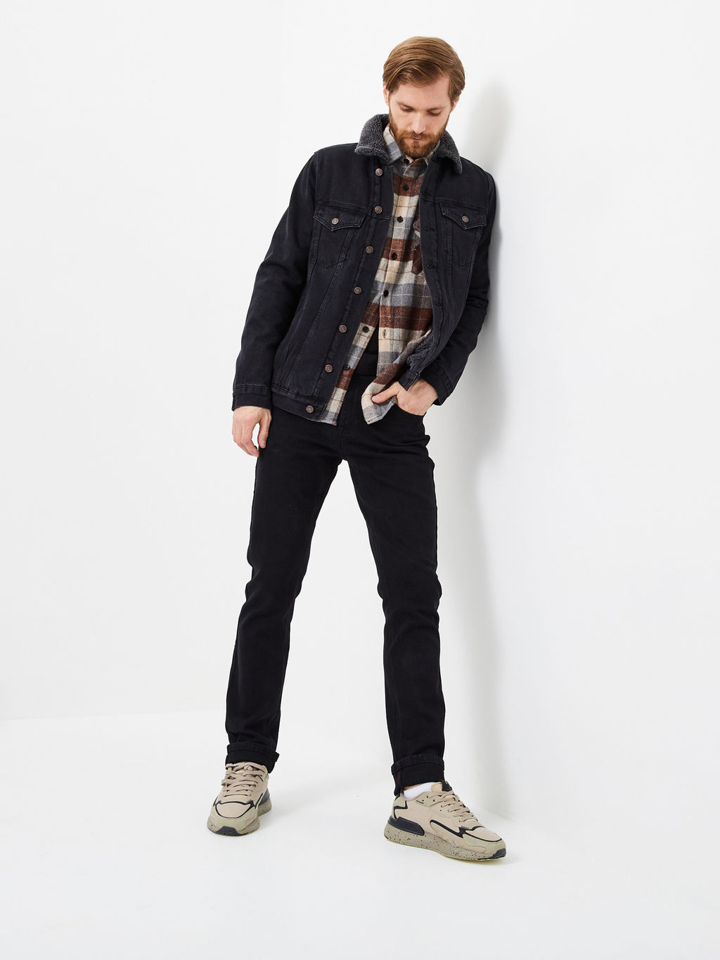 Мужская джинсовая куртка - Mossmore фото 25