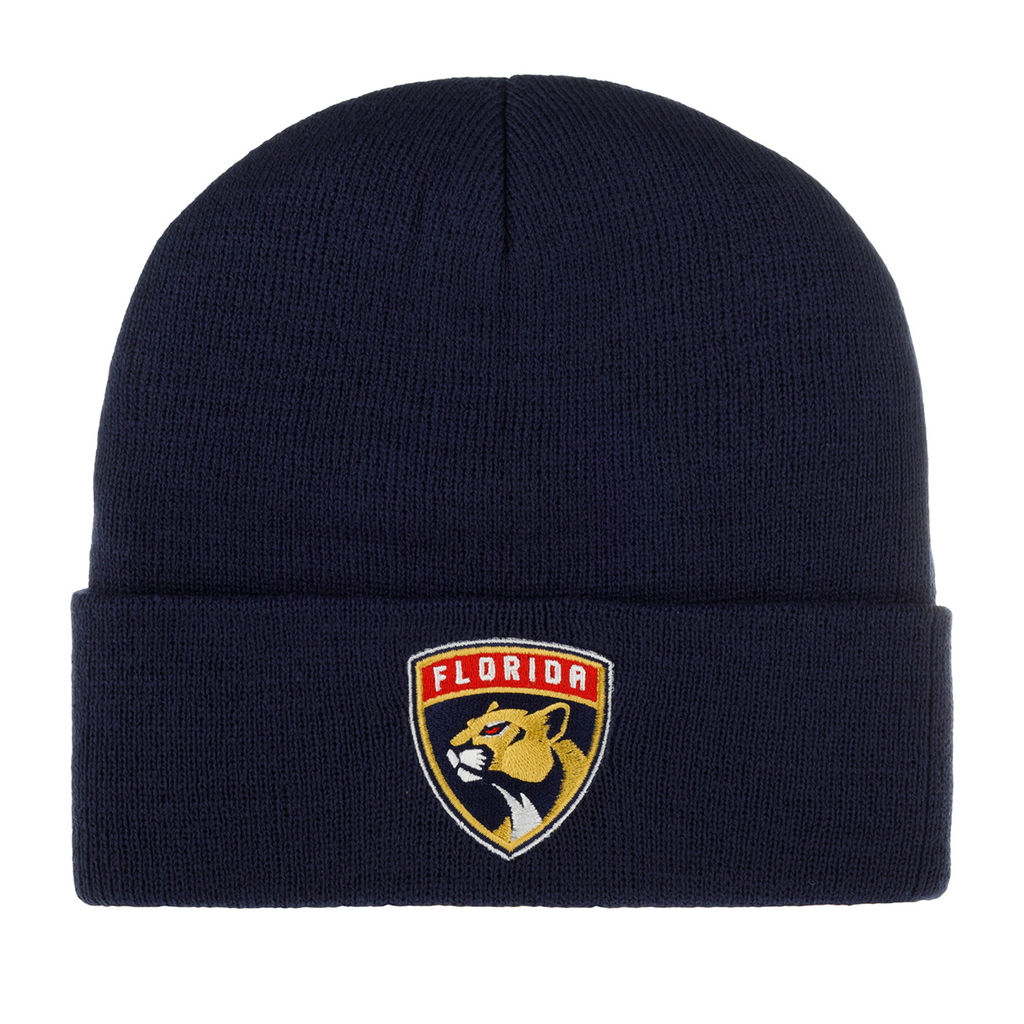 Шапка AMERICAN NEEDLE арт. 21019A-FLP Florida Panthers Cuffed Knit NHL (темно-синий)