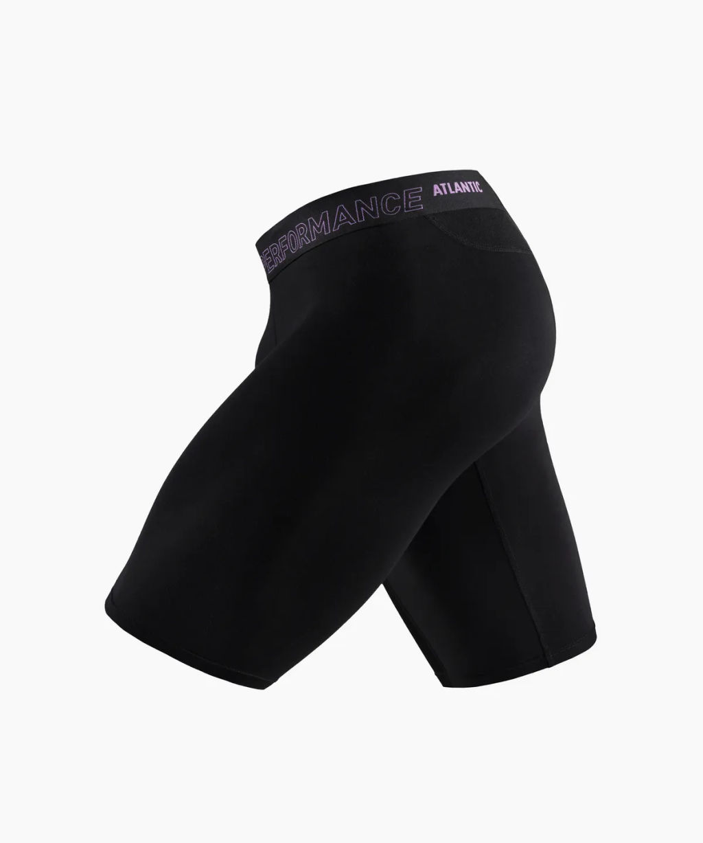 ATLANTIC MH-1184 Трусы шорты Long Performance черный  фото 2