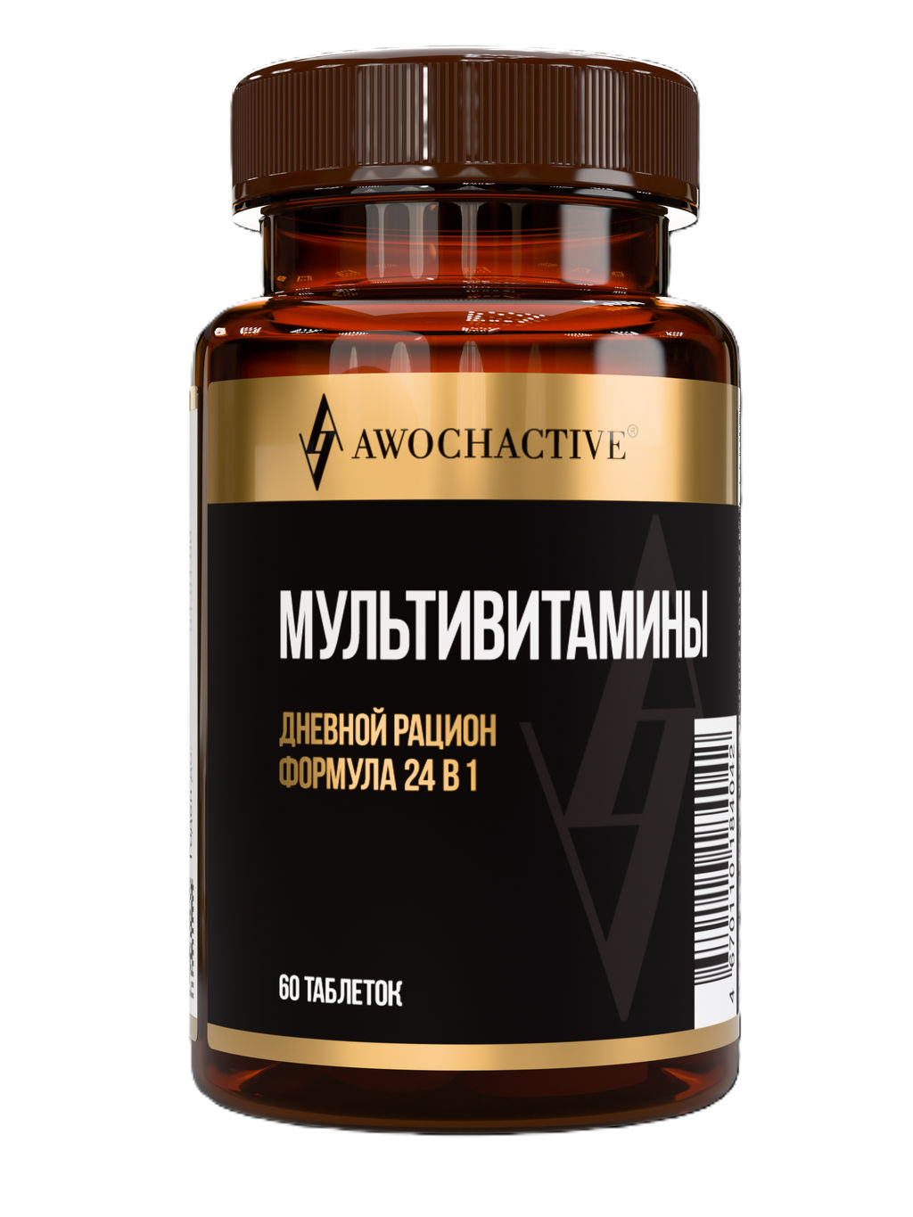 MULTIVITAMINES ("МУЛЬТИВИТАМИНЫ"), 60 таблеток 1200мг тм AWOCHACTIVE