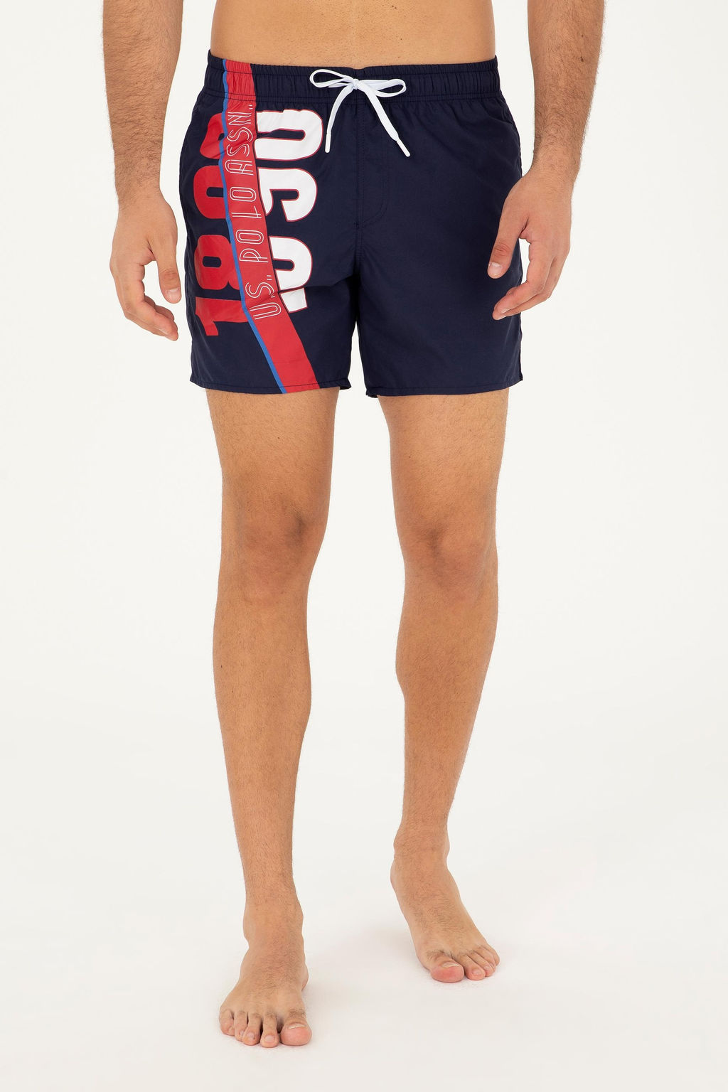 Мужские темно-синие шорты для плавания Неожиданная скидка в корзине - U.s. polo assn фото 2