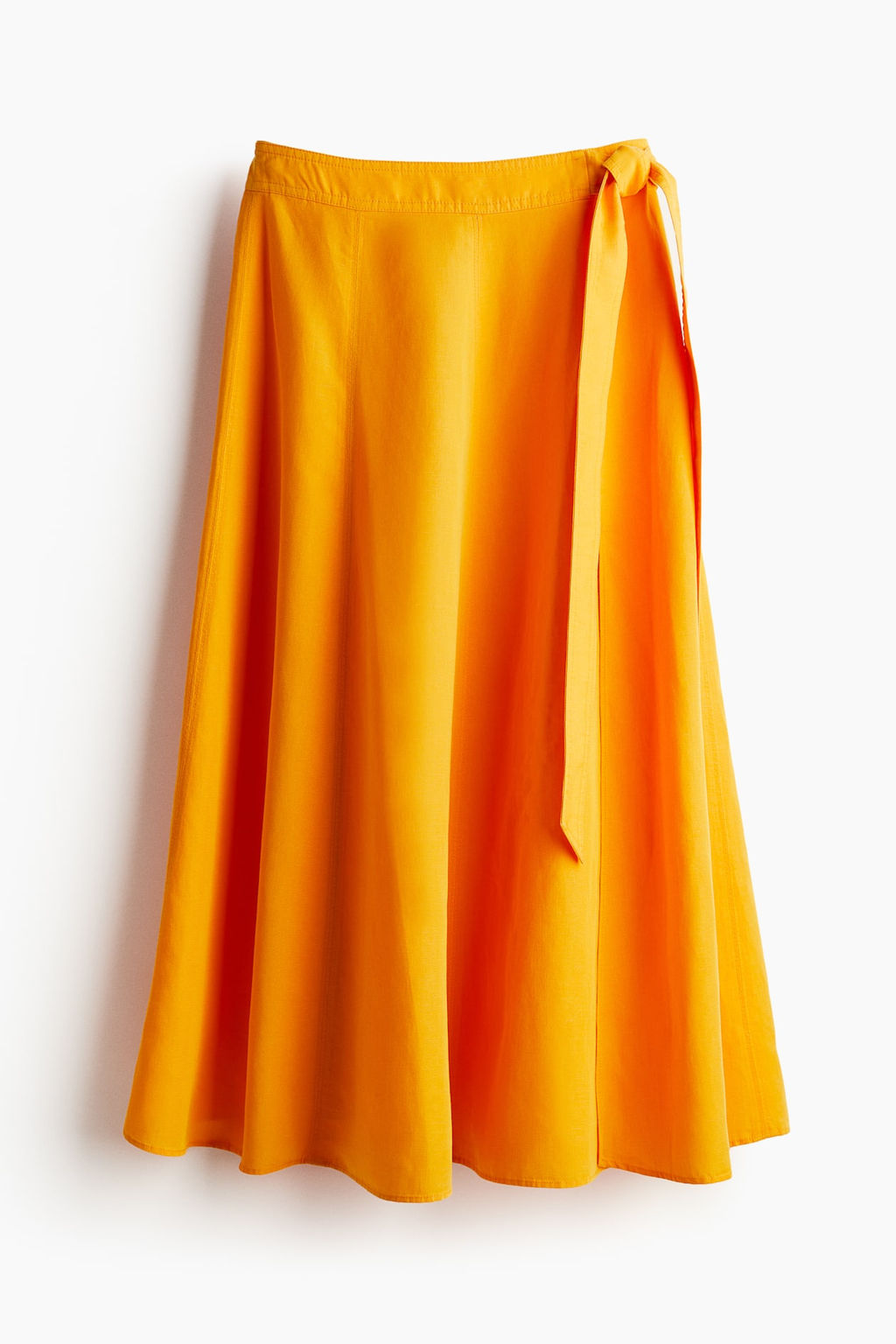 Maxifalda en mezcla de lino - H&m фото 5