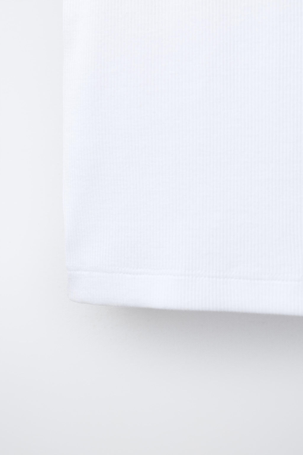 CAMISETA RIB NADADORA / Blanco - Zara фото 4