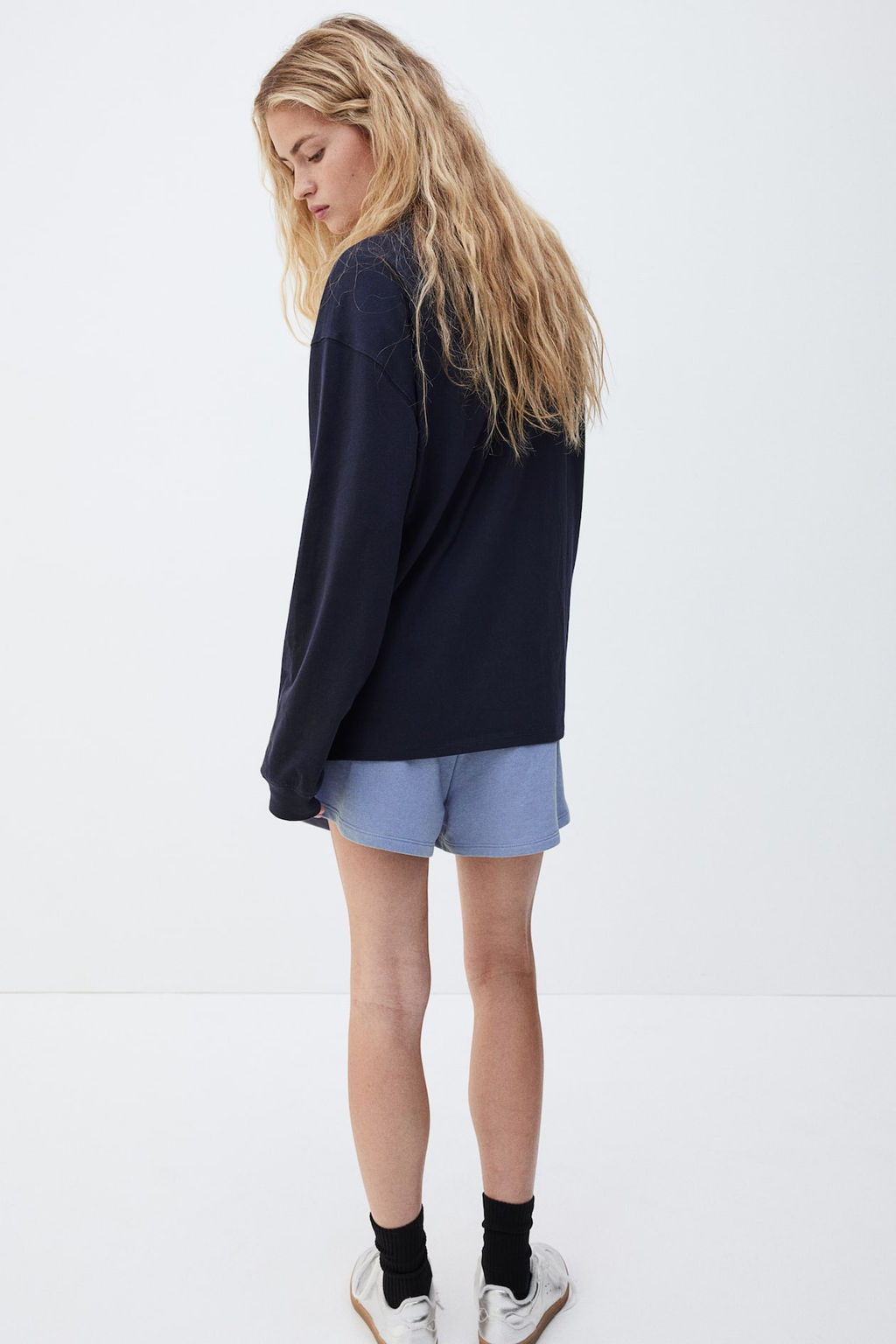 Camiseta de manga larga en punto - H&m фото 4