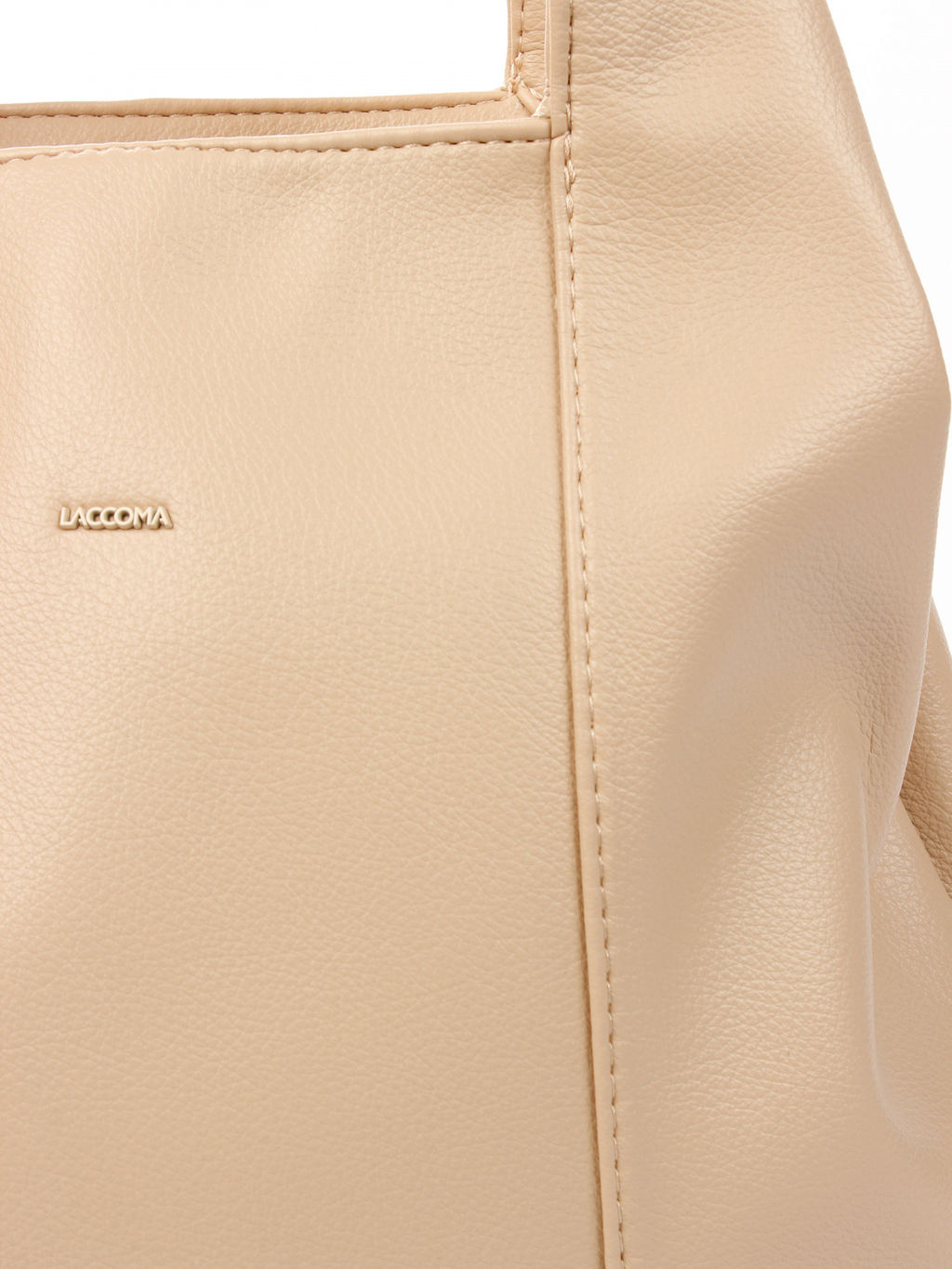 LACCOMA сумка Валери-L815-бежевый эко кожа хлопок