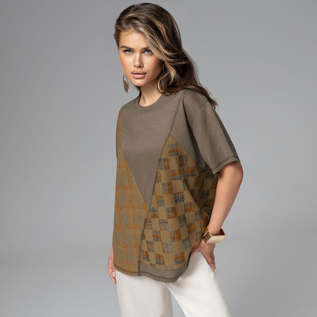 Футболка свободной посадки, Грань опасности (фэшн) - Charutti фото 14