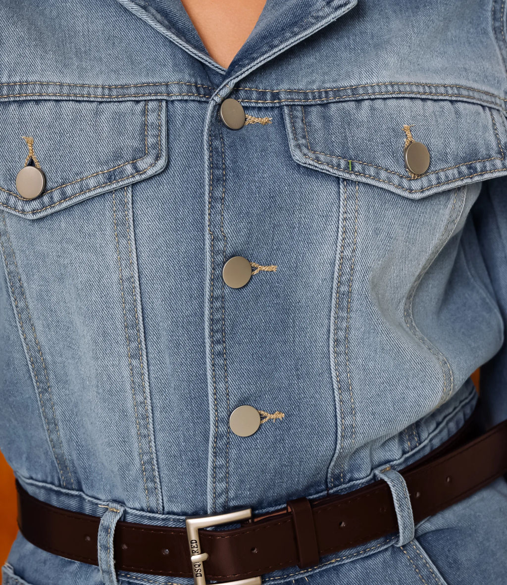 Комбинезон #КТ5006 (2), голубой