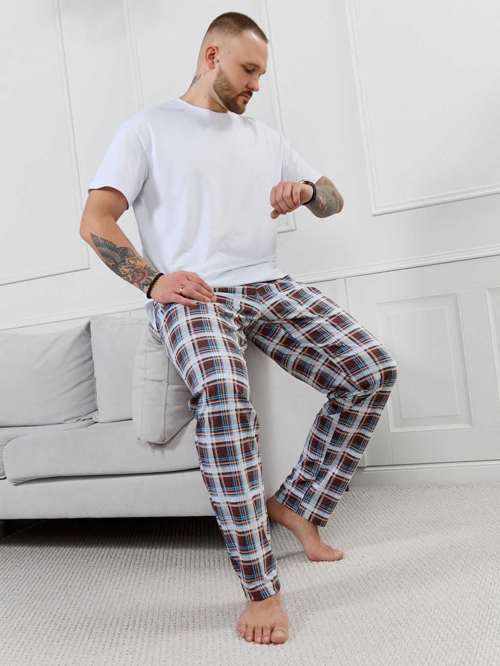 Брюки мужские Тор-1.1 из хлопка - Виотекс фото 4