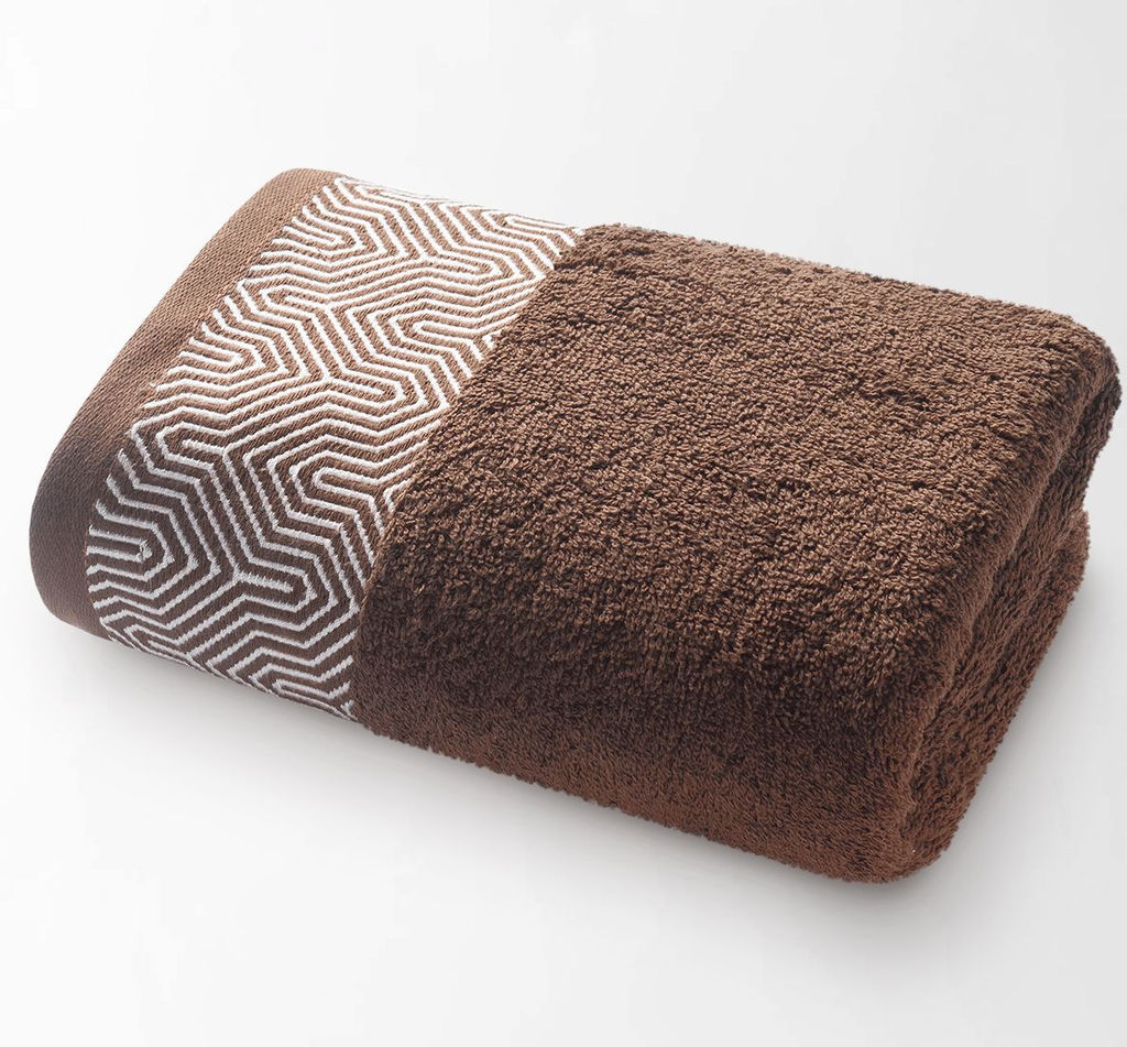 Полотенце Калипсо 50х90 см Коричневый - Ecotex фото 3