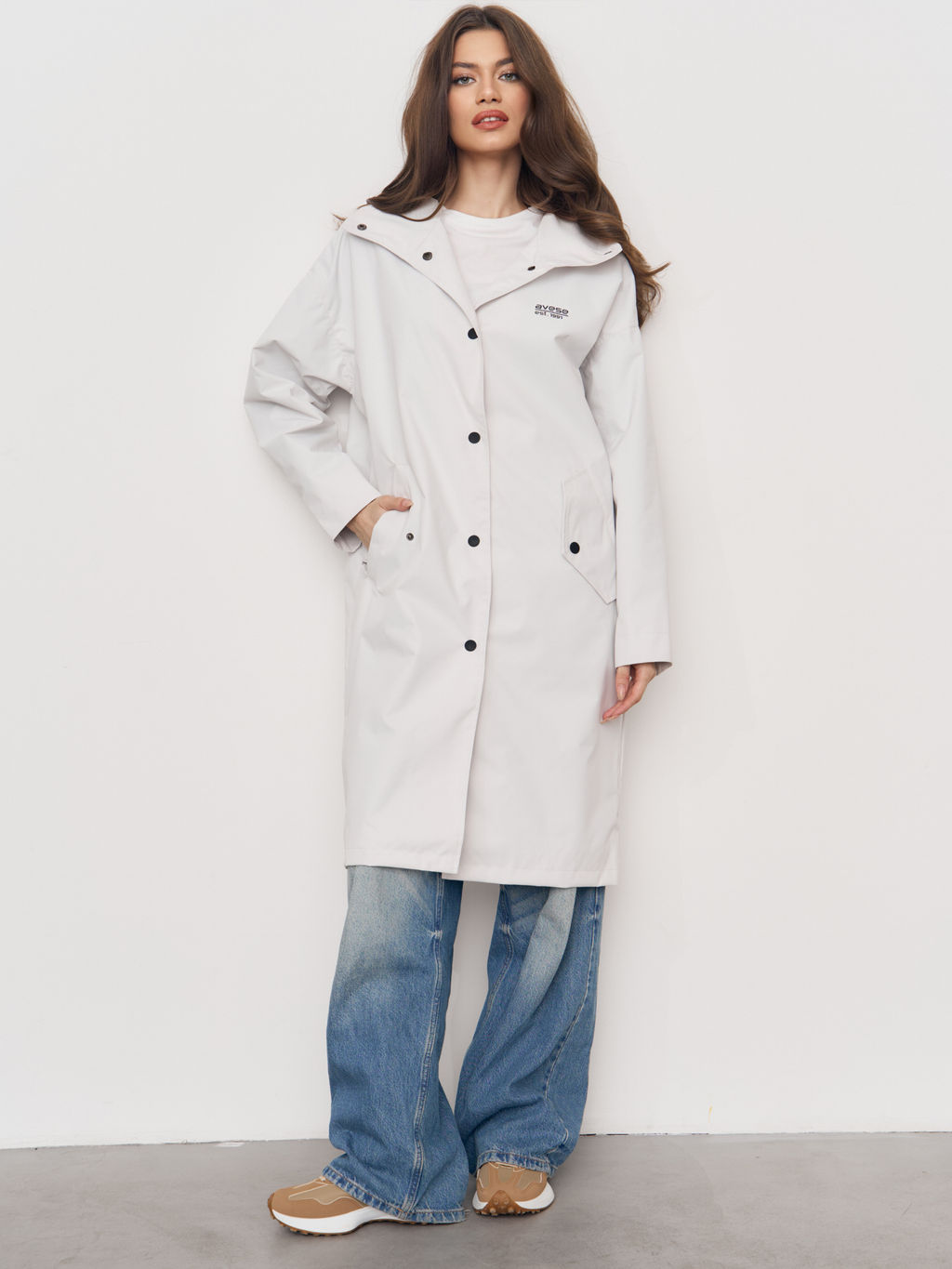 Плащ женский OVERSIZE 22271-389 - Avese фото 59