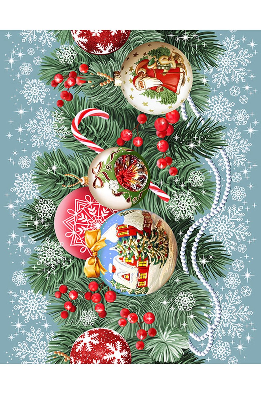 Дорожка на стол из рогожки 50х145 Happy Fox Home  фото 9