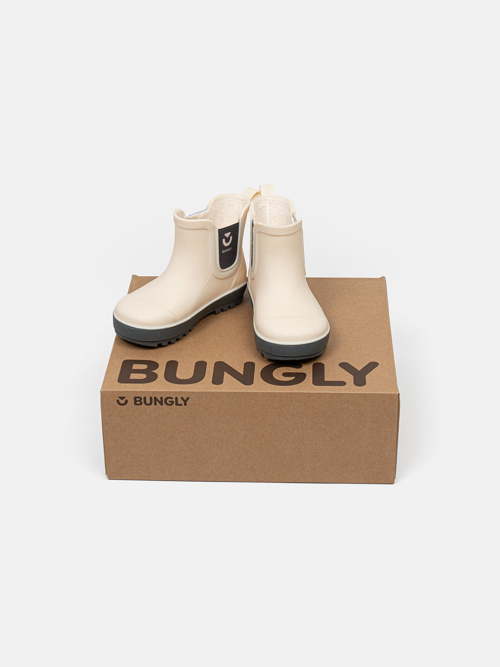 Сапоги укороченные Беж - Bungly фото 4
