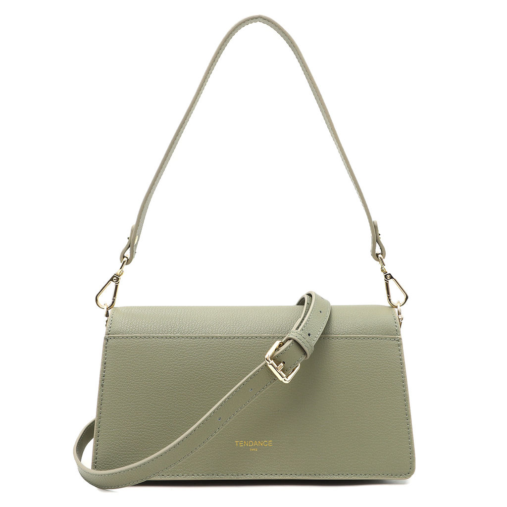 Женская сумка на плечо TENDANCE Артикул 3846130, бежево-зеленый  фото 4