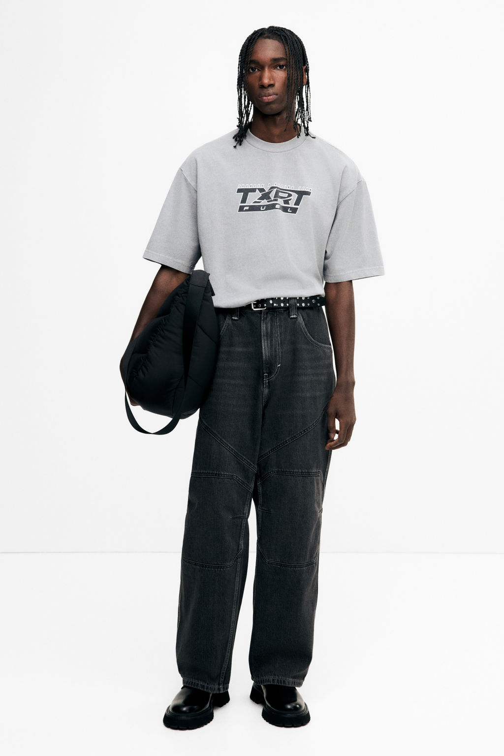 Camiseta con efecto lavado Loose Fit - H&m фото 6