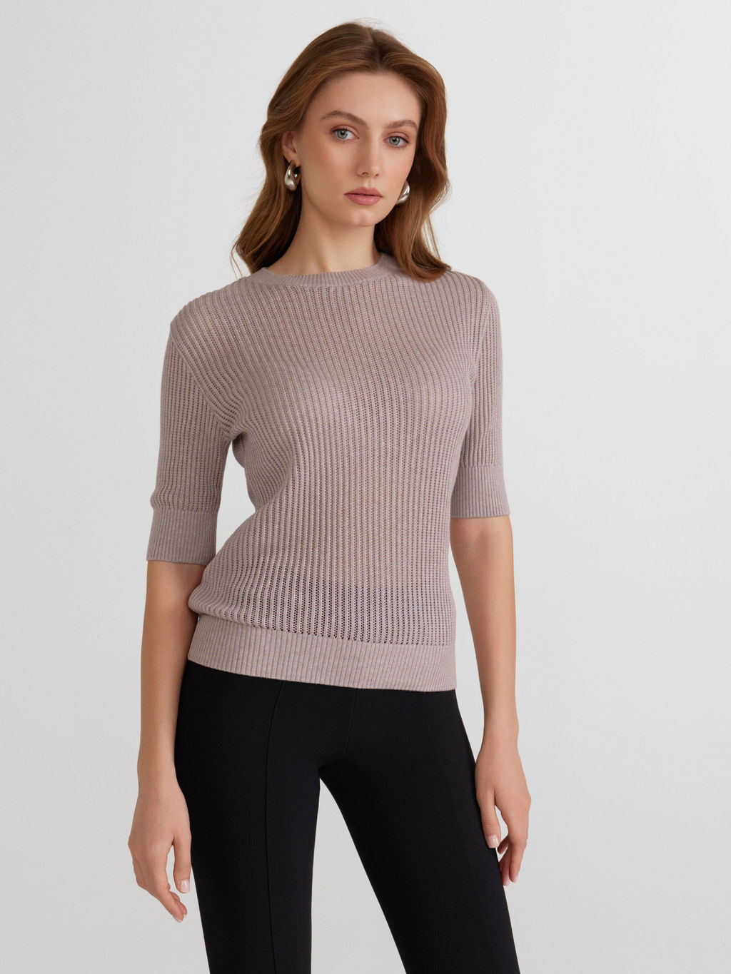 CONTE LDK2454 Джемпер женский beige melange