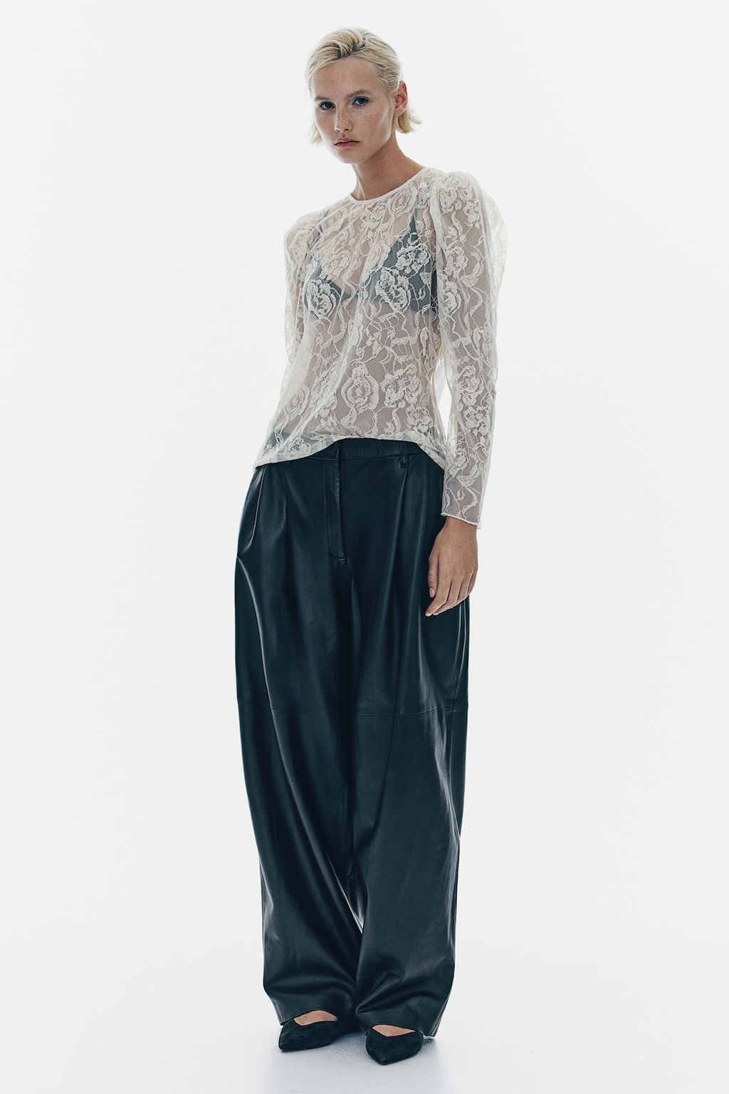 Blusa de encaje - H&m фото 2