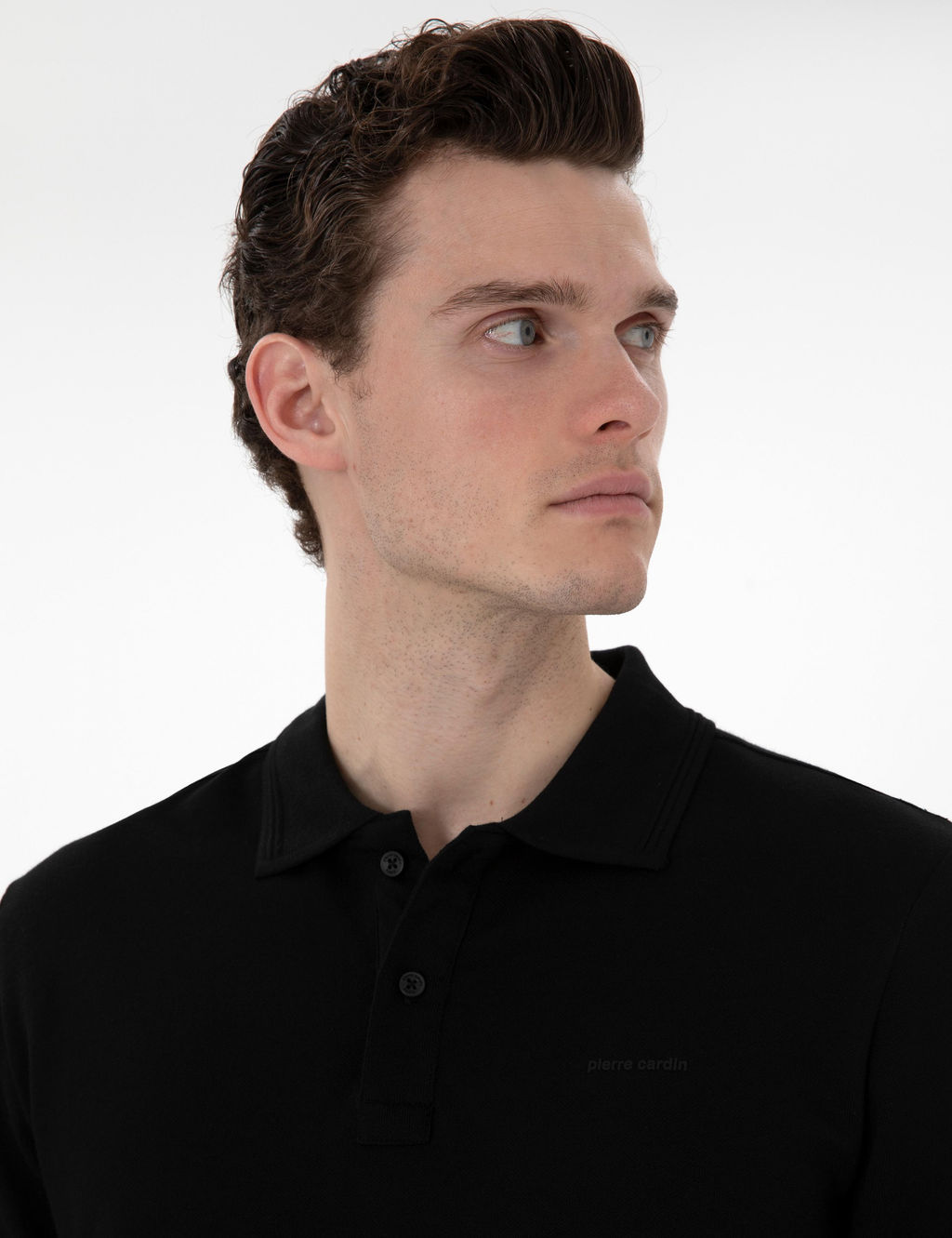 Siyah Slim Fit Sweatshirt - Pierre cardin фото 2
