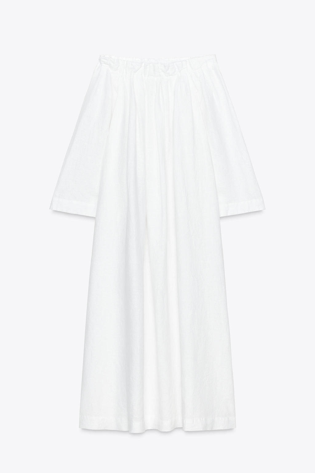 100% LINEN DRESS ZW COLLECTION - Zara фото 12