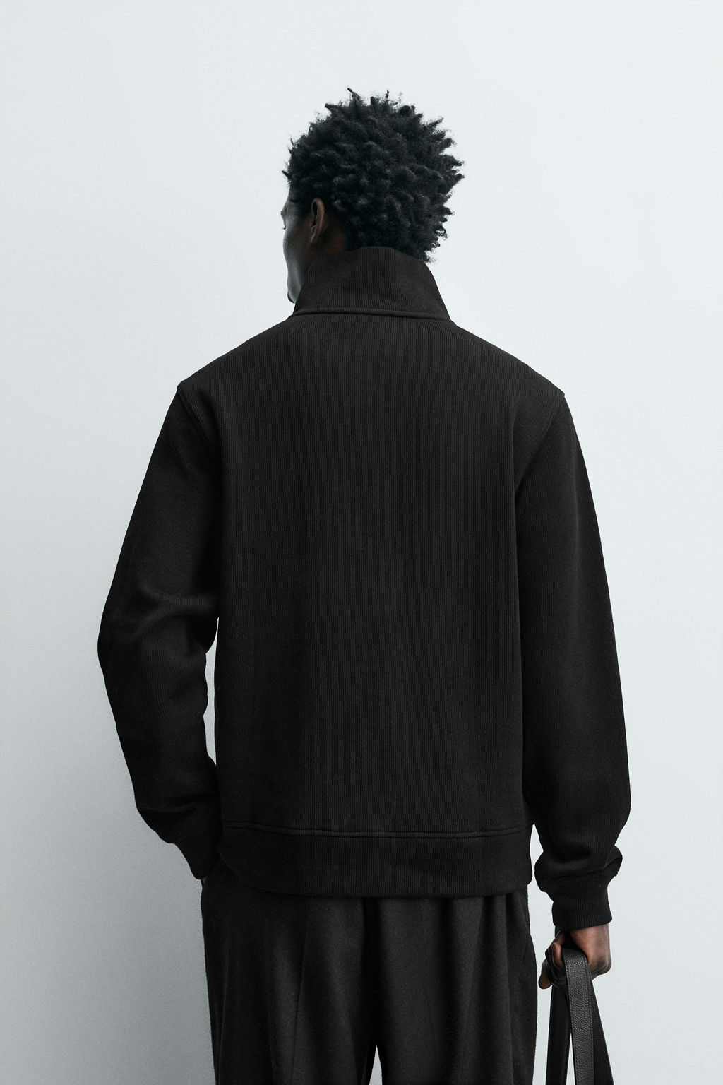 INTERLOCK RIBBED JACKET - Zara фото 11