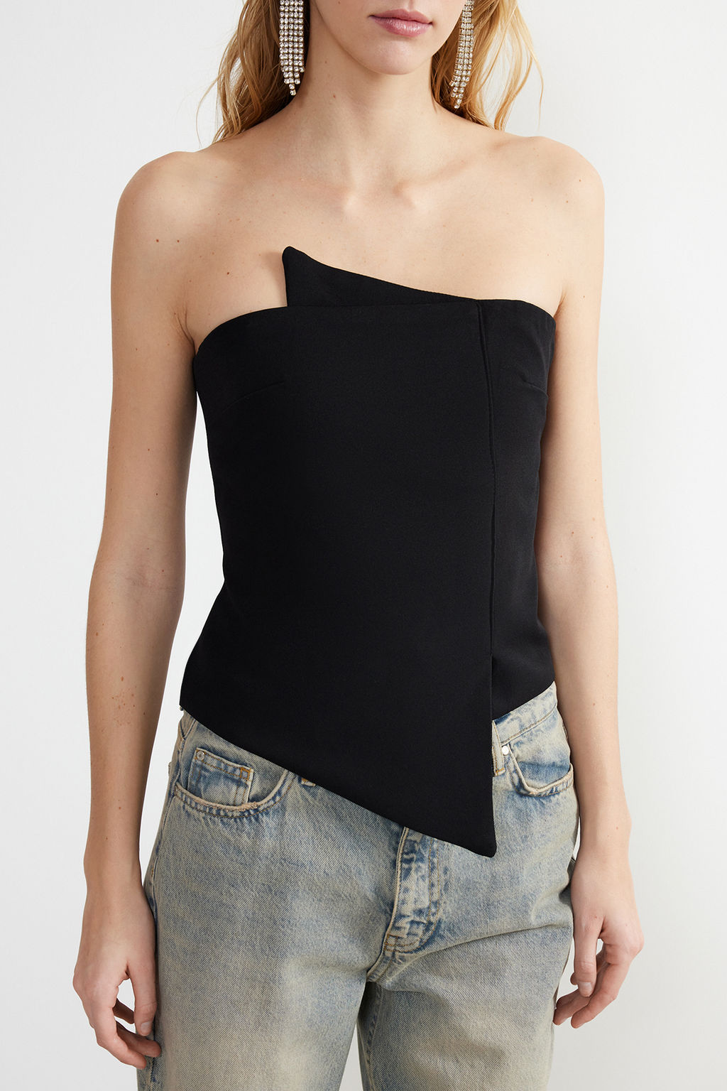 Trendyolmilla K?rm?z? Vucuda Oturan Dokuma Bustiyer TPRSS24BZ00008 фото 13