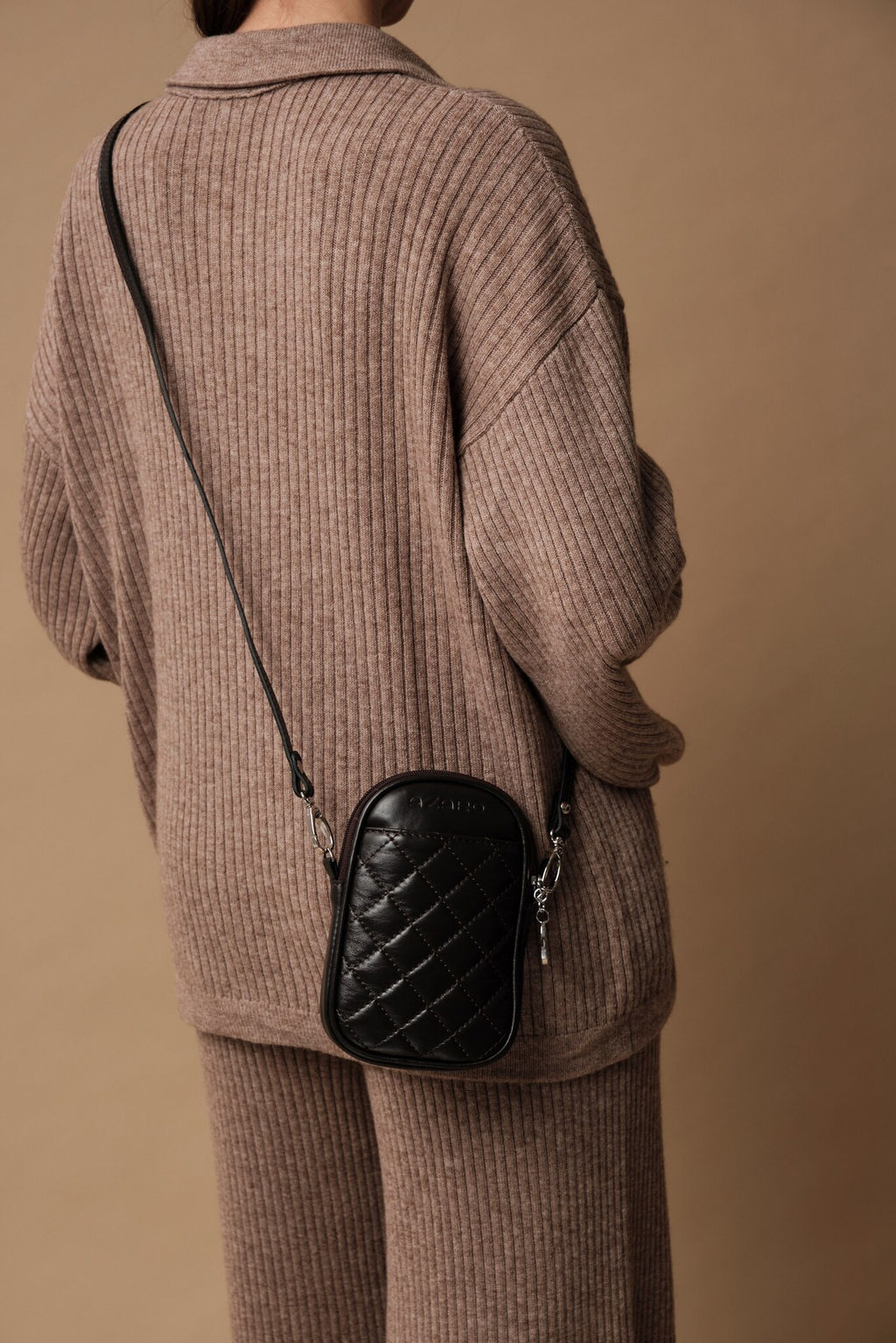 Сумка кожаная Azaro 30832 коричневый