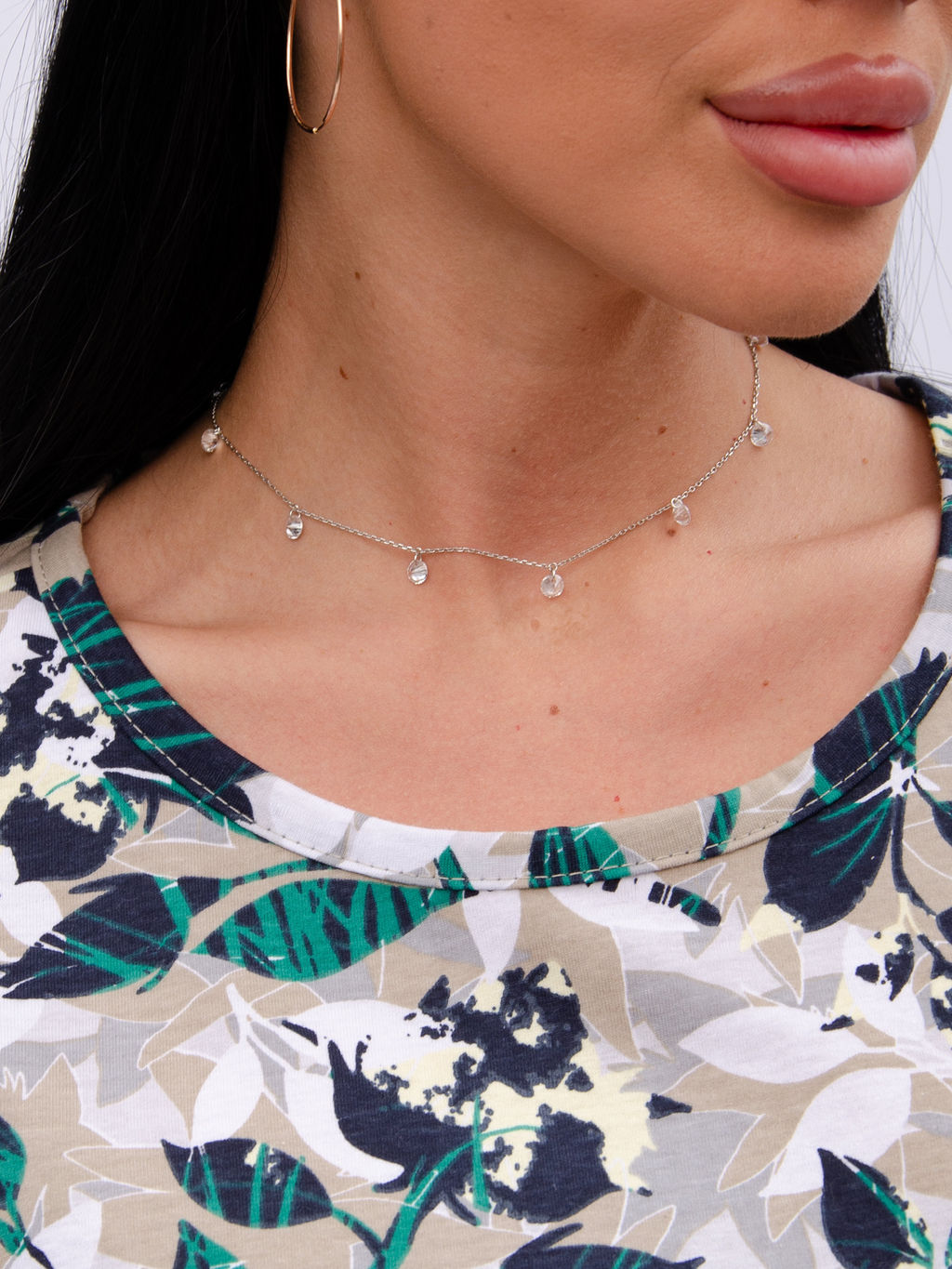 Костюм "Даниэла" цветы, трикотаж