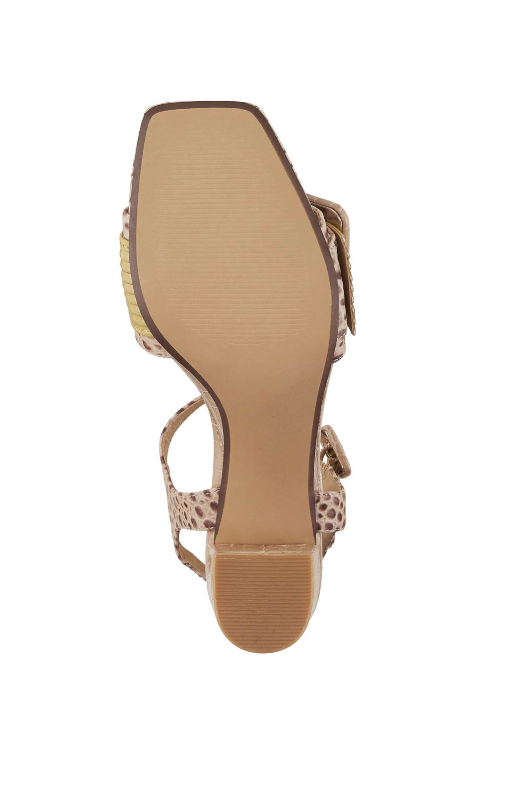 Кожаные босоножки, бежевые - Heine фото 7