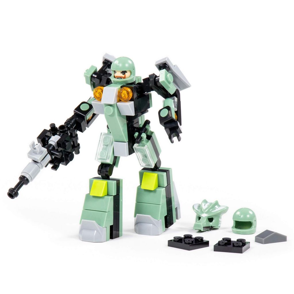 Конструктор Классик Роботы-воины-1.1 (100 элементов) (в коробке) - Полесье фото 6