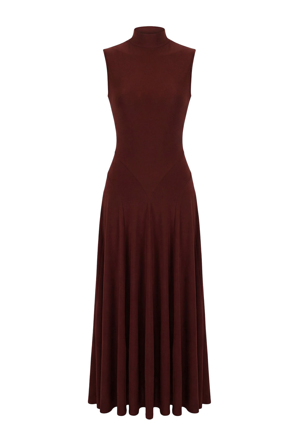 Koyu Kahverengi Orme S?rt Detayl? Elbise TPRAW26EL00129