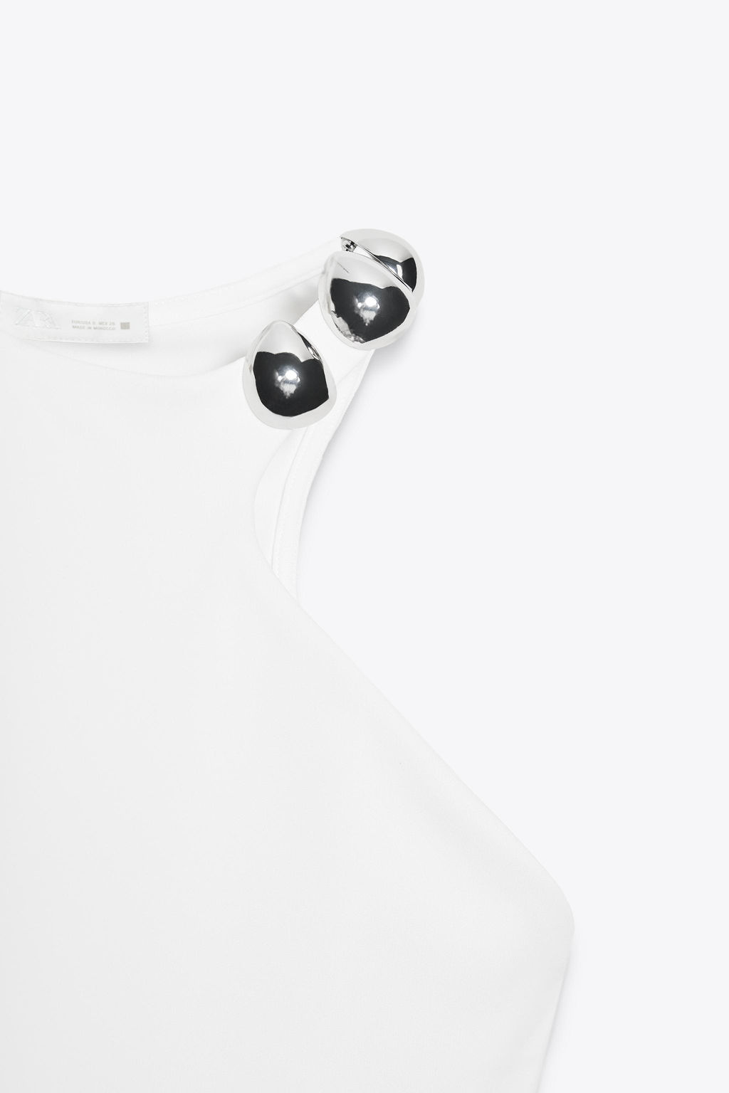 HALTER HARDWARE BODYSUIT - Zara фото 3