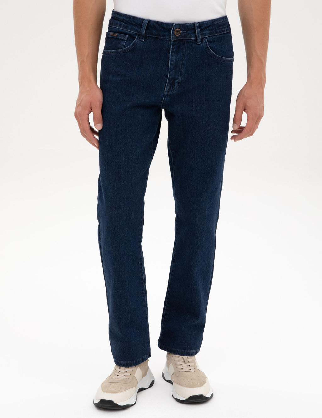 Lacivert Straight Fit Jean Pantolon - Pierre cardin фото 2