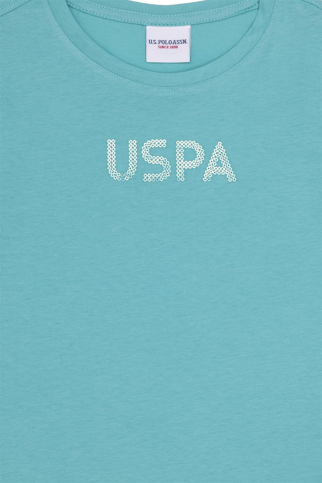 U. S. Polo Assn Детская мятная футболка с круглым вырезом - U.s. polo assn фото 6