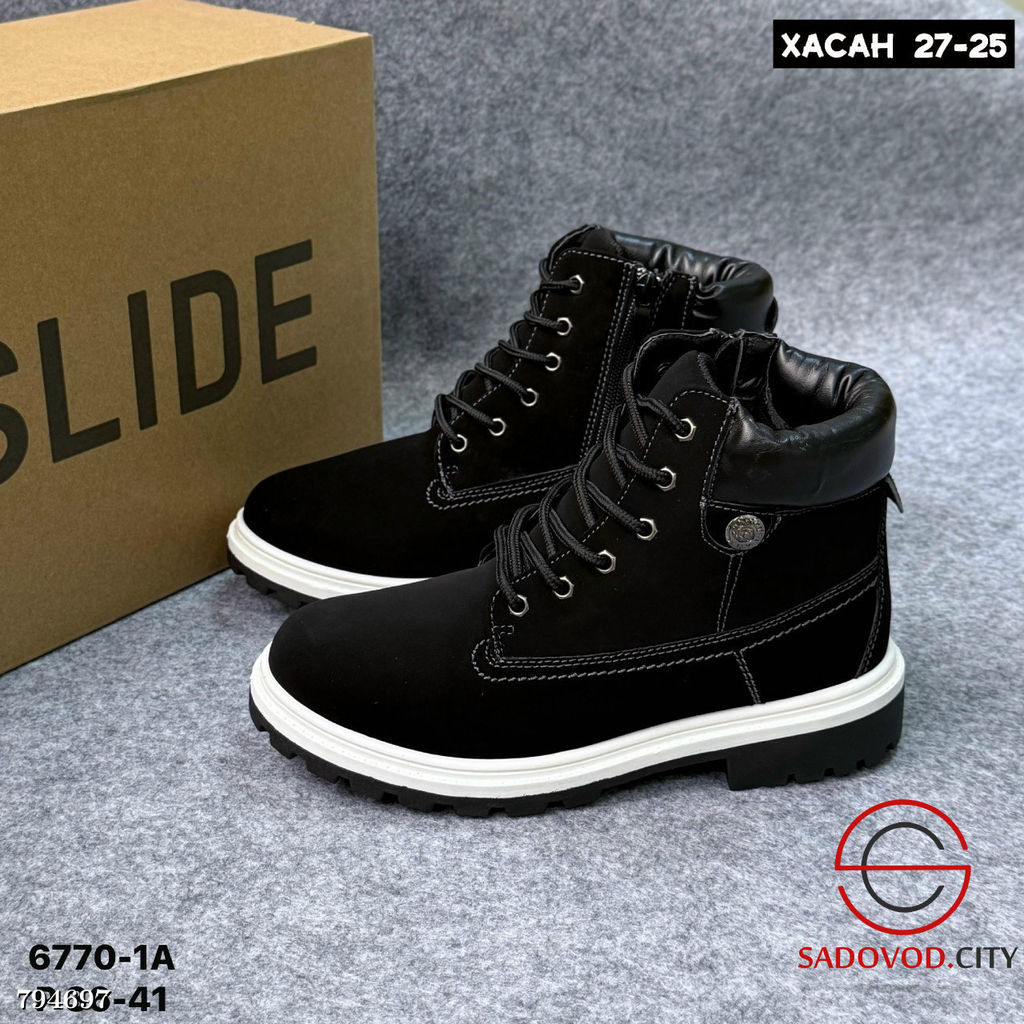 Женские Ботинки утепленные на шнуровке