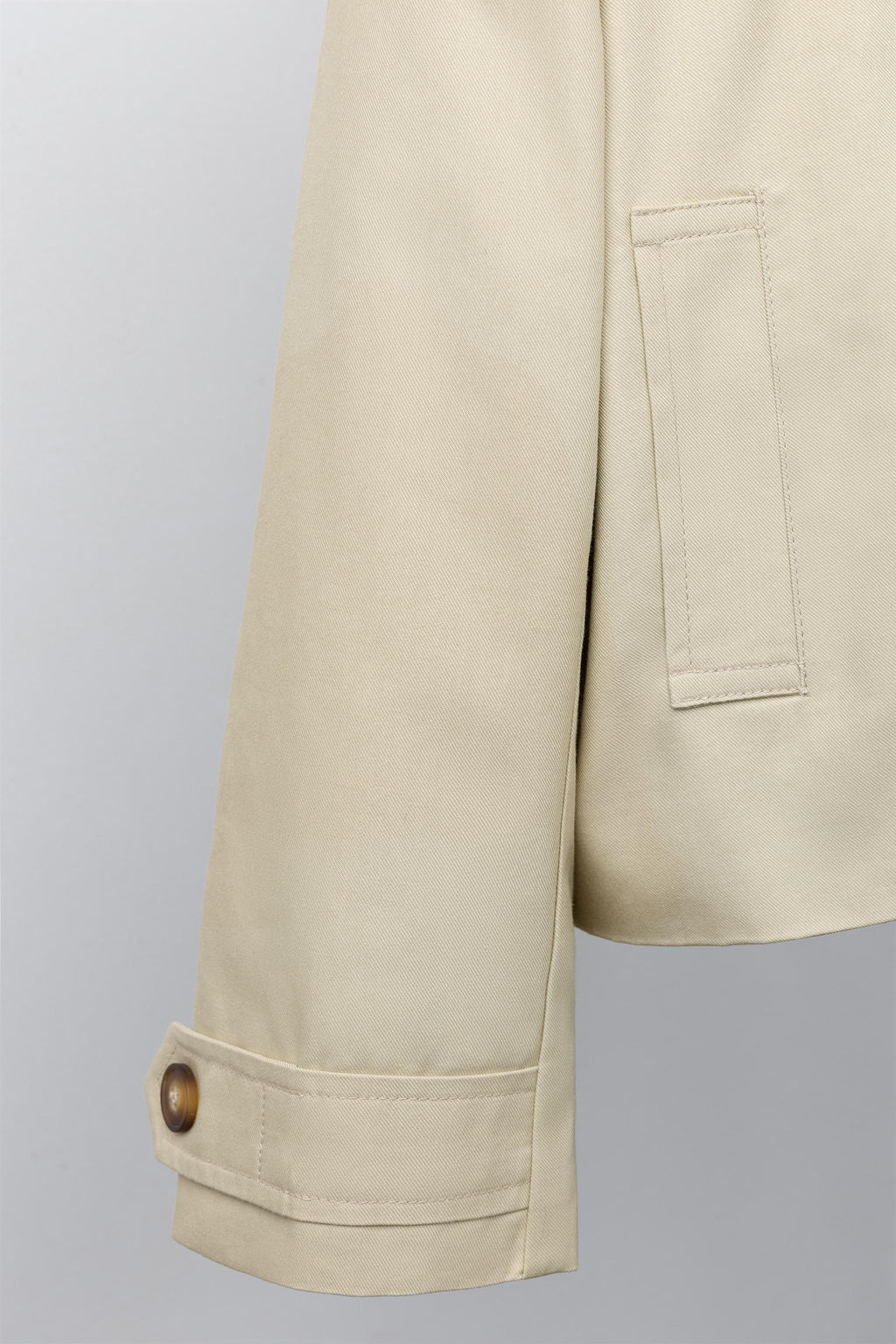TRENCH CORTO / Beige - Zara фото 7