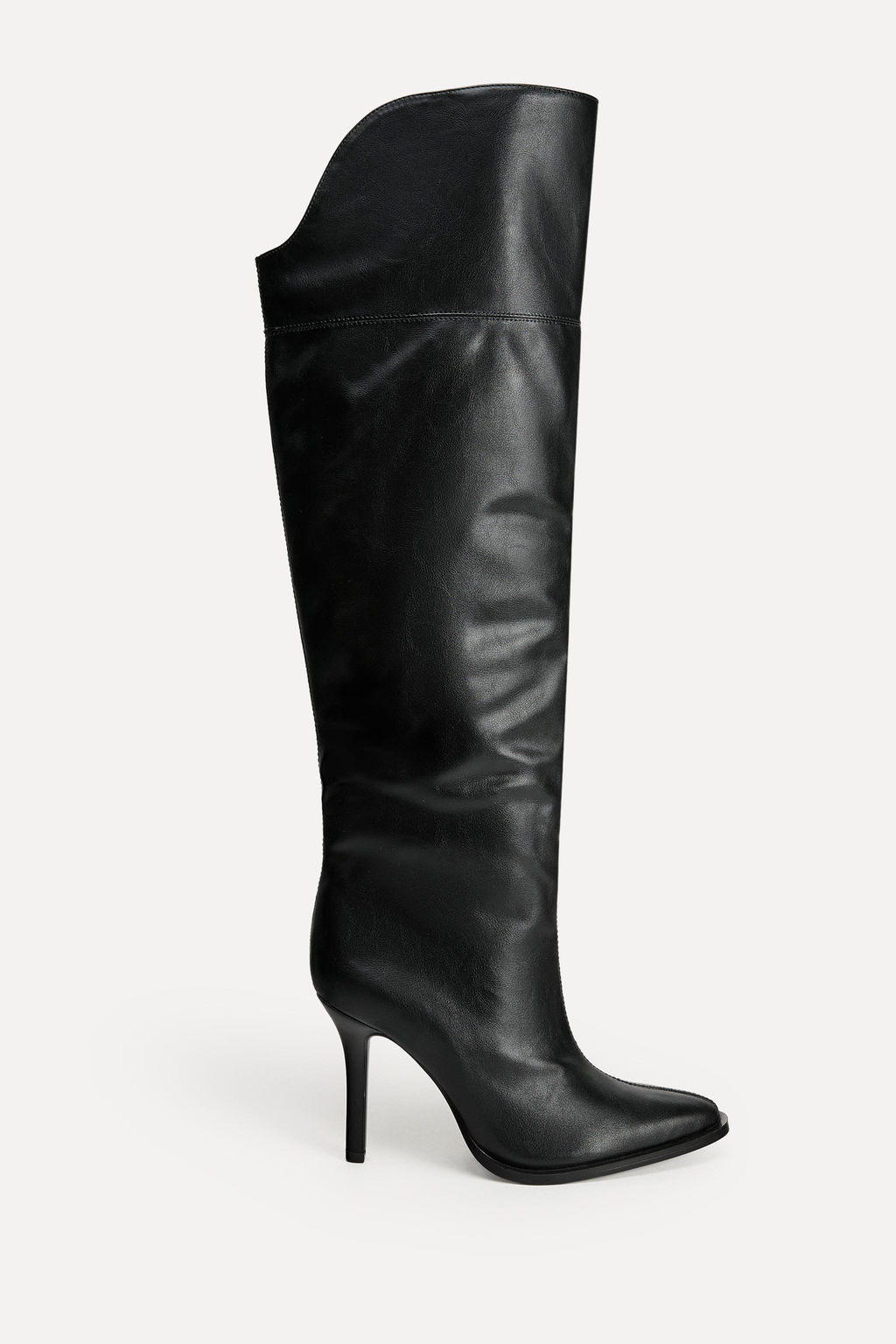 LEATHER KNEE-HIGH BOOTS 50th Anniversary - Zara фото 3