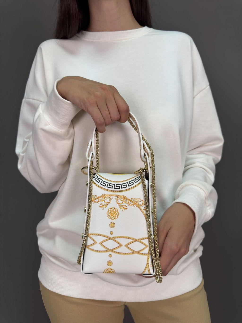 Сумка женская из телячьей кожи